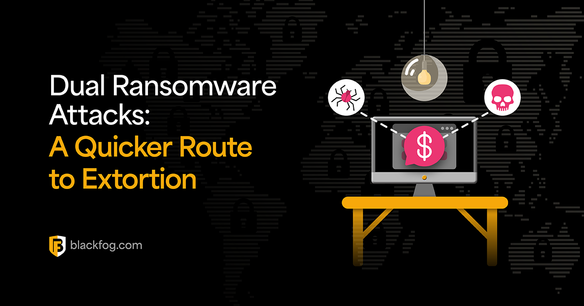 Dual Ransomware Attacks: A Quicker Route to Extortion | BlackFog