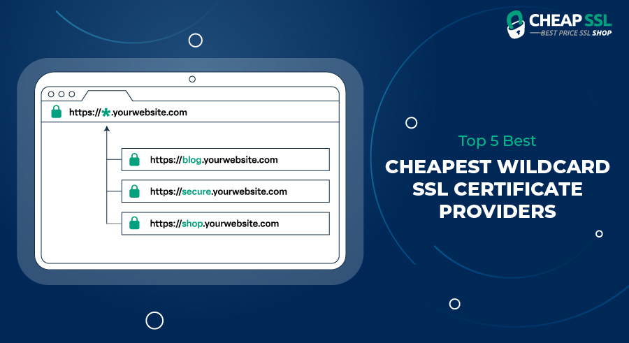 Top 5 Best Cheapest Wildcard SSL Certificate Providers – CheapSSLShop