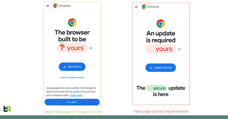 New ‘Brokewell’ Android Malware Spread Through Fake Browser Updates