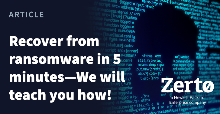 Recover from Ransomware in 5 Minutes—We will Teach You How!