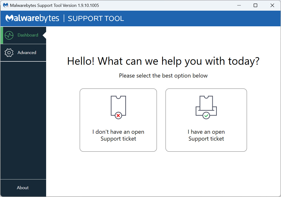 Download Malwarebytes Support Tool