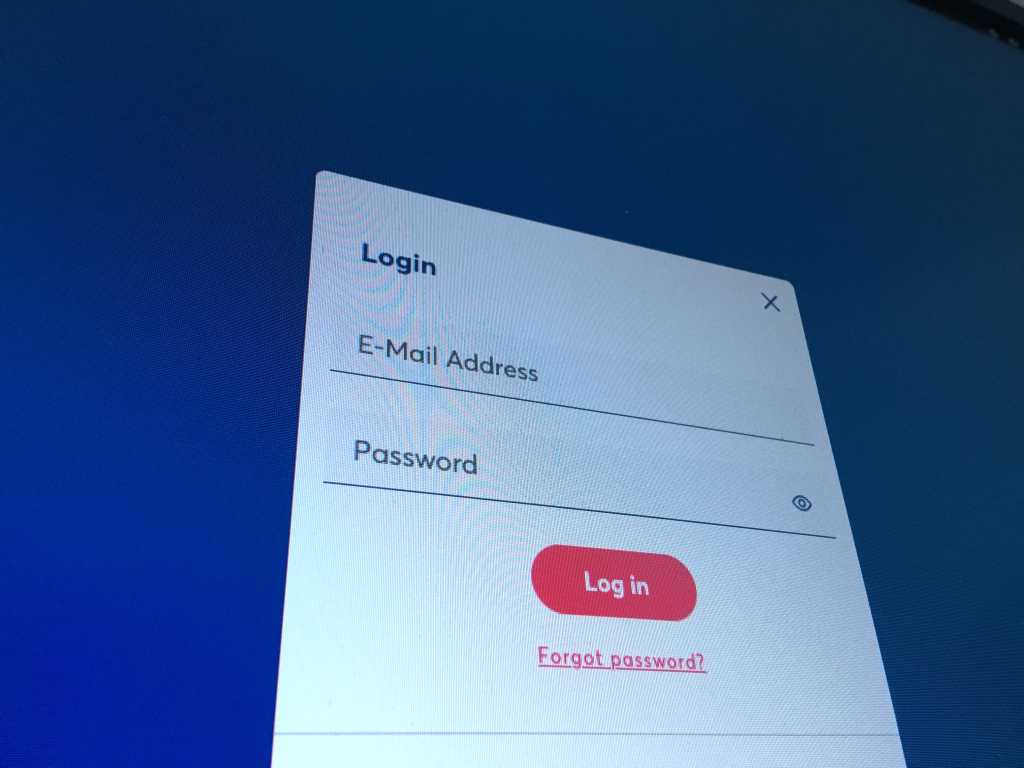 login password