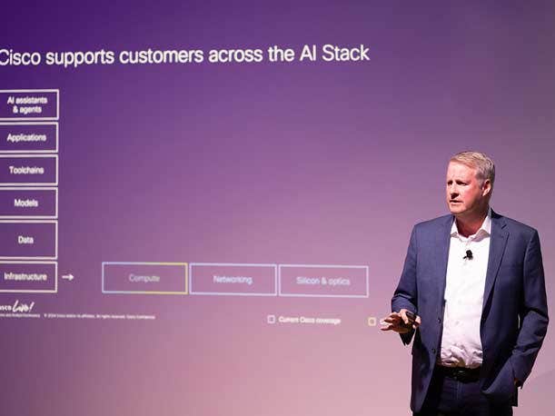 Cisco Chief Strategy Officer Patterson: AI Is ‘Going To Live Up To The Hype’