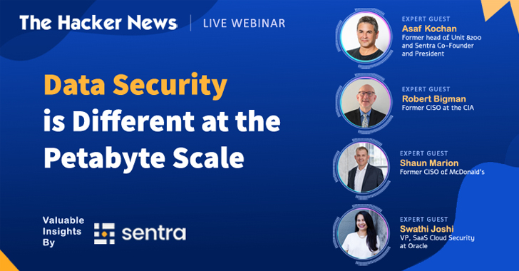 Learn to Secure Petabyte-Scale Data in a Webinar with Industry Titans