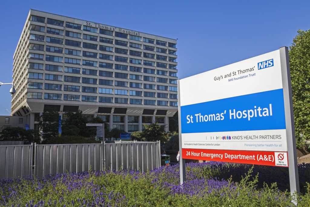 St Thomas' Hospital, London