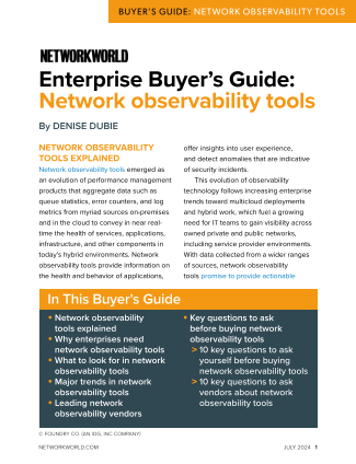 Download the network observability tools enterprise buyer’s guide