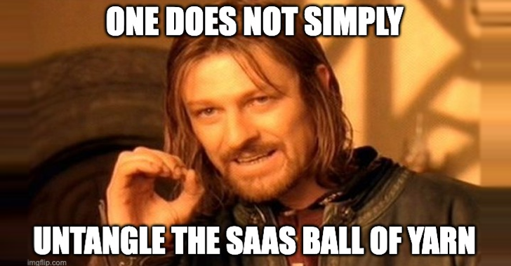 SaaS Ball of Yarn