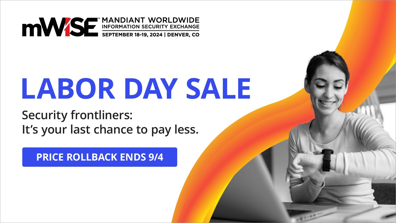 mWise Labor Day sale