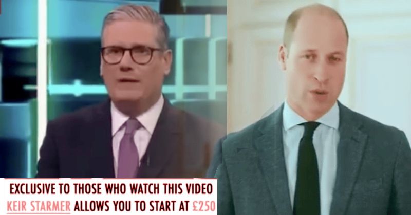 UK Prime Minister Keir Starmer and Prince William deepfaked in investment scam campaign