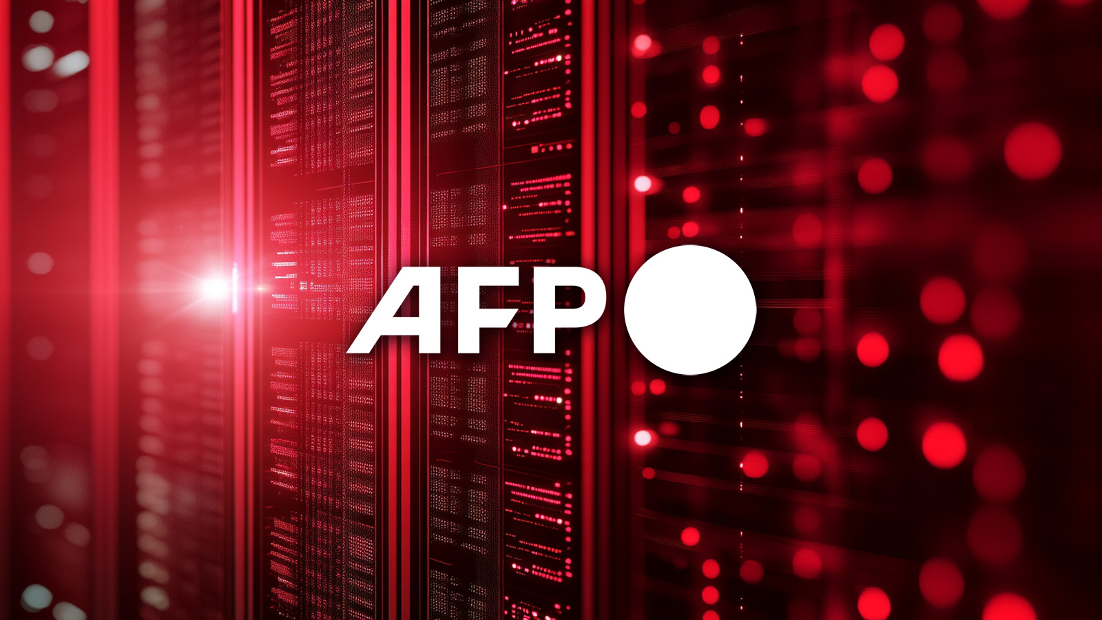 AFP logo on a cyber red background