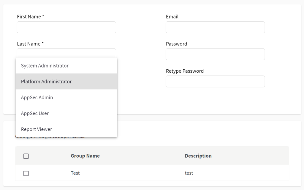 Acunetix improves default roles | Acunetix