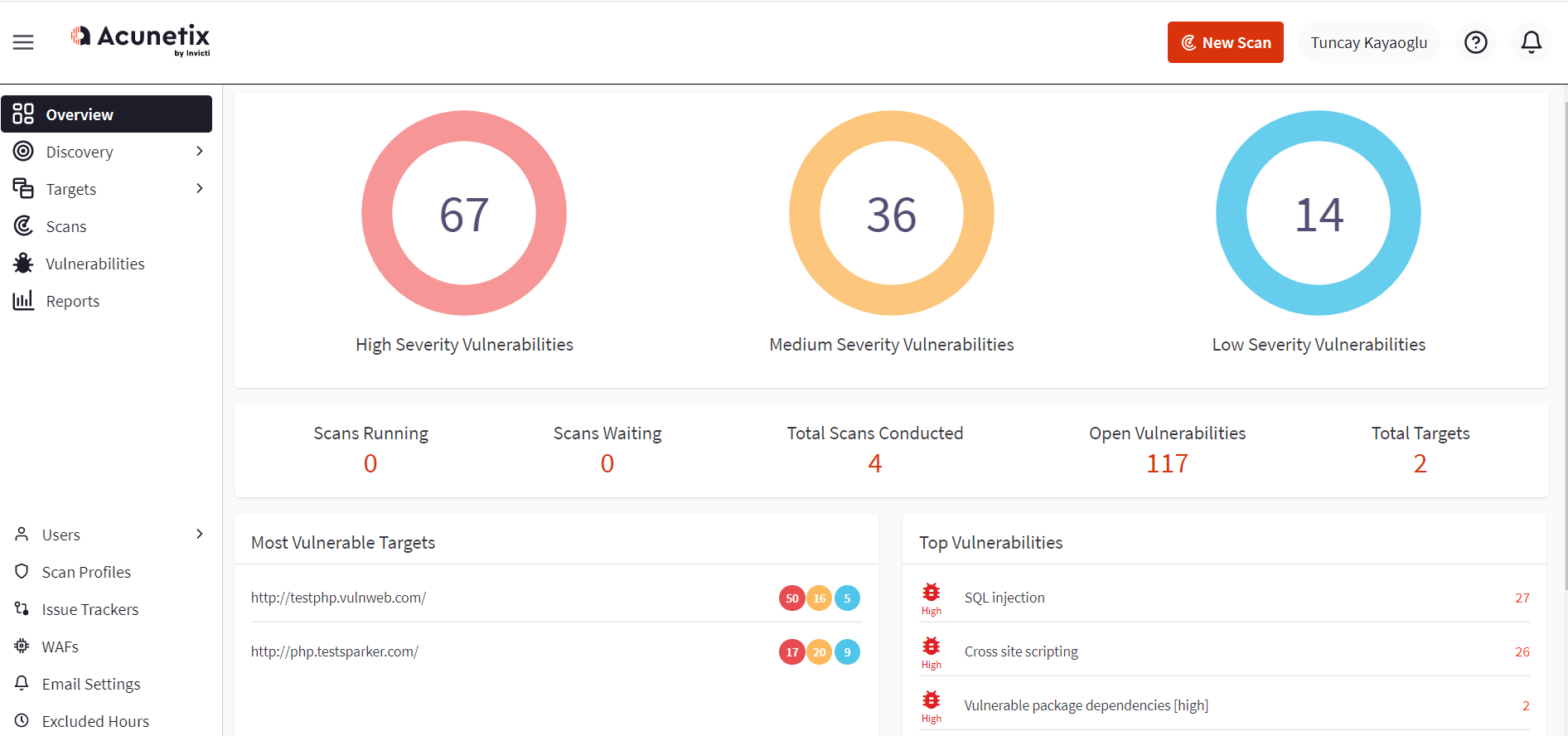 Acunetix improves user experience and notifications | Acunetix